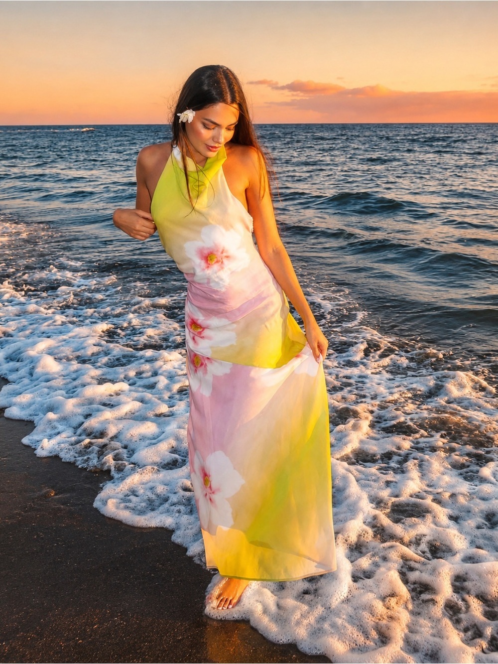 VIRAL ZARA VACATION NEW FLORAL MAXI DRESS SIZE XS
🚨NO DISCOUNT - Picture 5 of 13